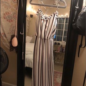 Striped jumpsuit! (From Urban I believe)